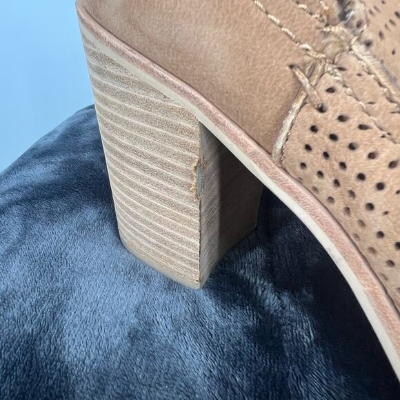 Dolce Vita Shay Perforated Leather Booties - Picture 2 of 10